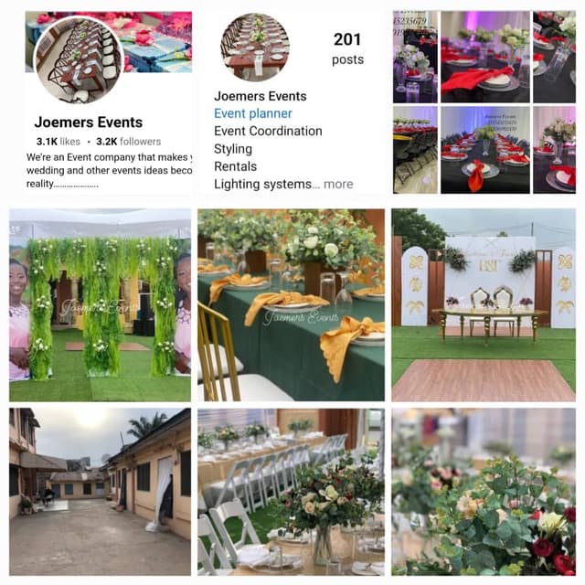 Joemers Events