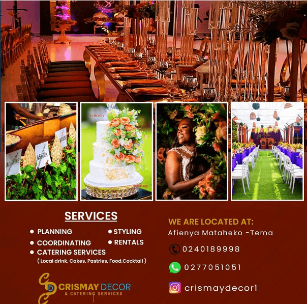 Crismay Decor and Catering services